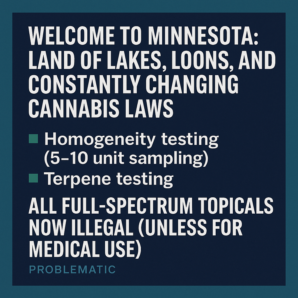 Welcome to Minnesota: Land of Lakes, Loons, and Constantly Changing Hemp/Cannabis Laws