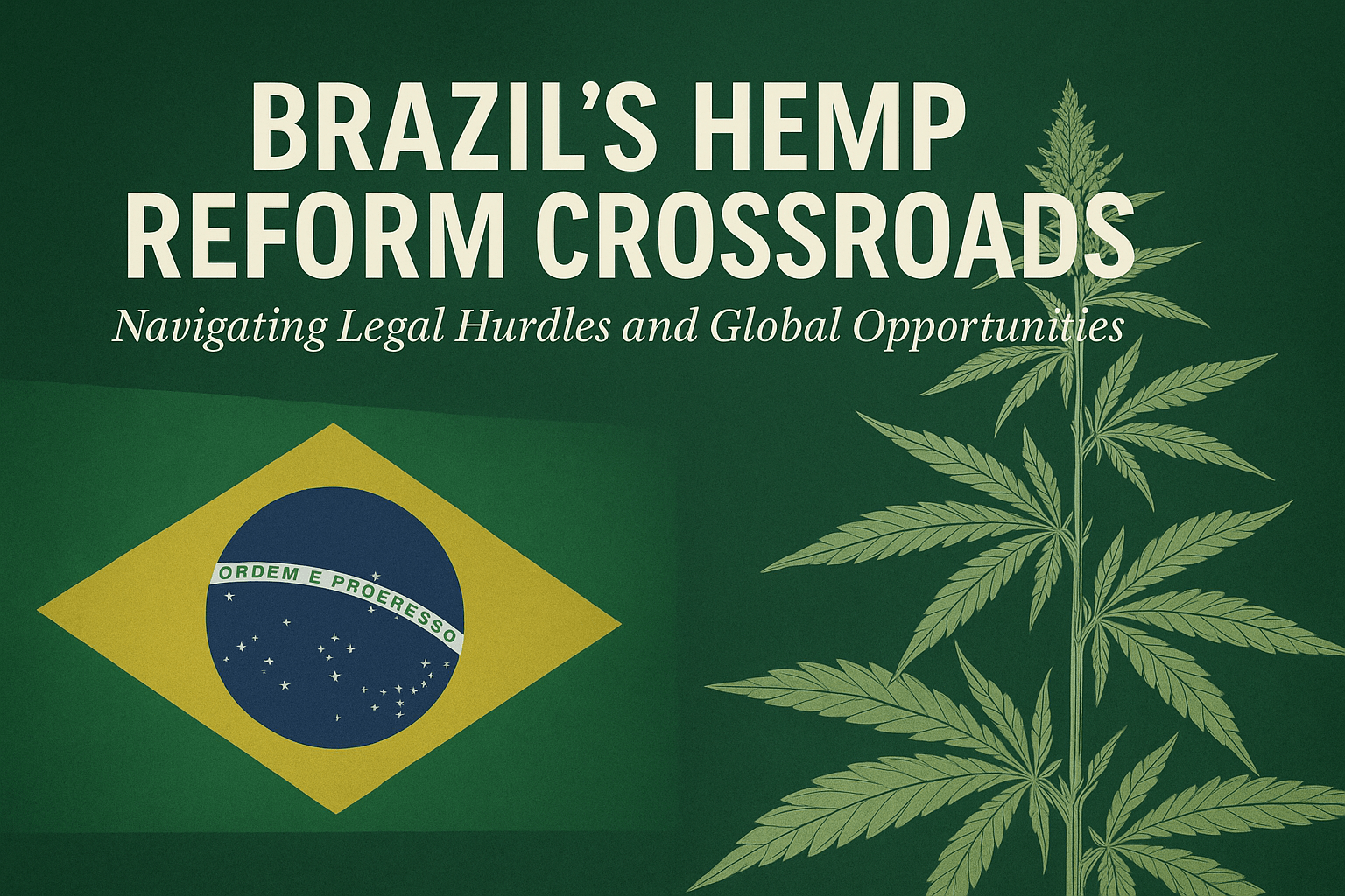 Brazil's Hemp Reform Crossroads: Navigating Legal Hurdles and Global Opportunities