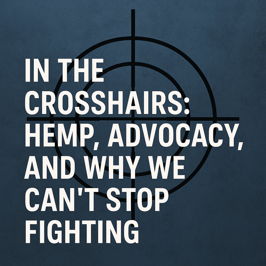 In the Crosshairs: Hemp, Advocacy, and Why We Can’t Stop Fighting