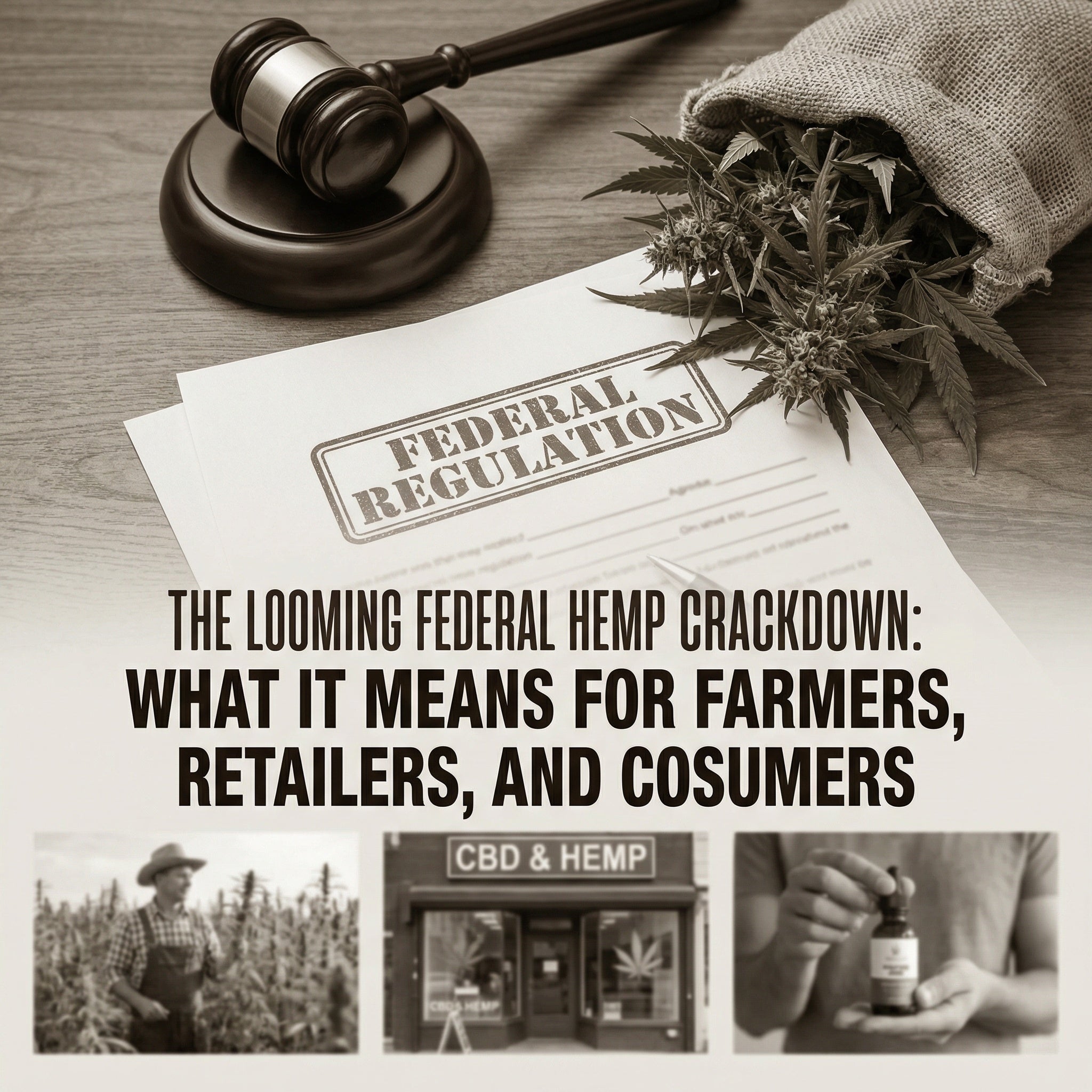 The Looming Federal Hemp Crackdown: What It Means for Farmers, Retailers, and Consumers