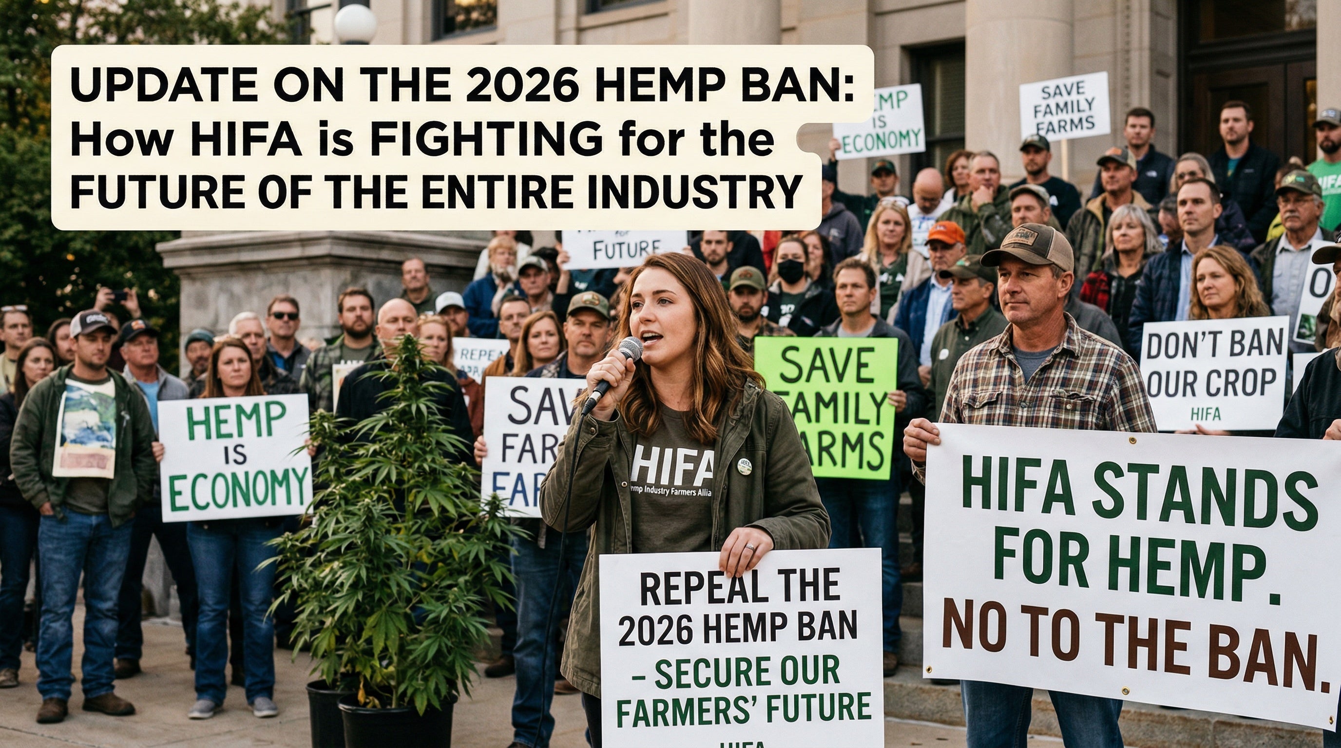 Update on the 2026 Hemp Ban: How HIFA Is Fighting for the Future of the Entire Industry