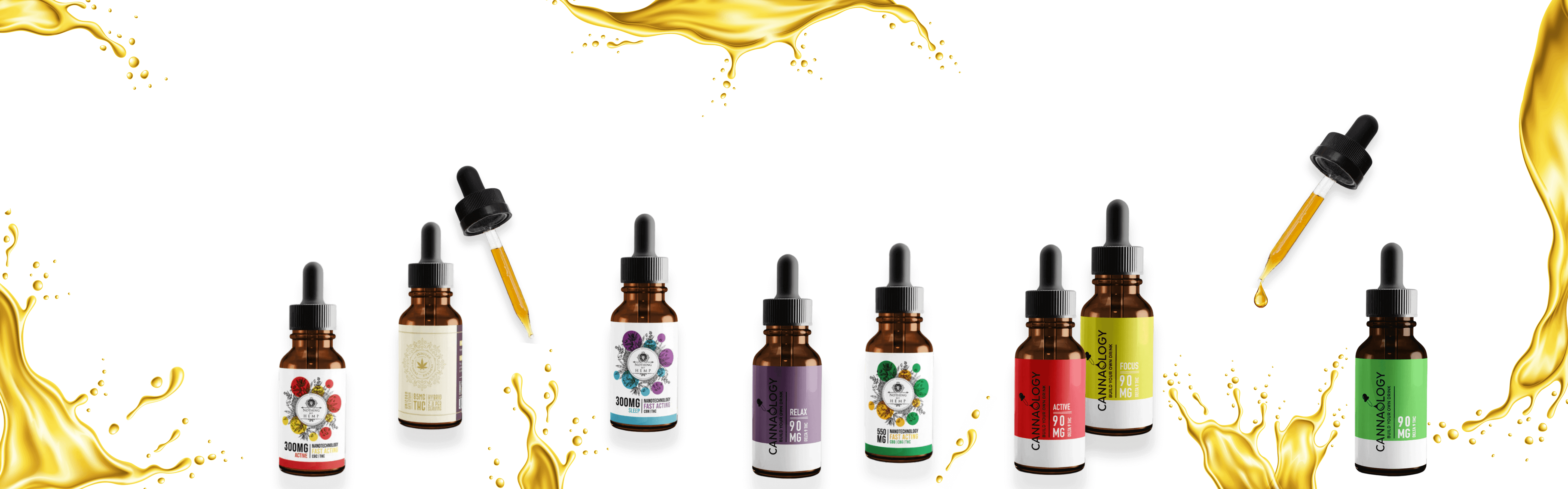 THC Tinctures and Drops - Nothing But Hemp