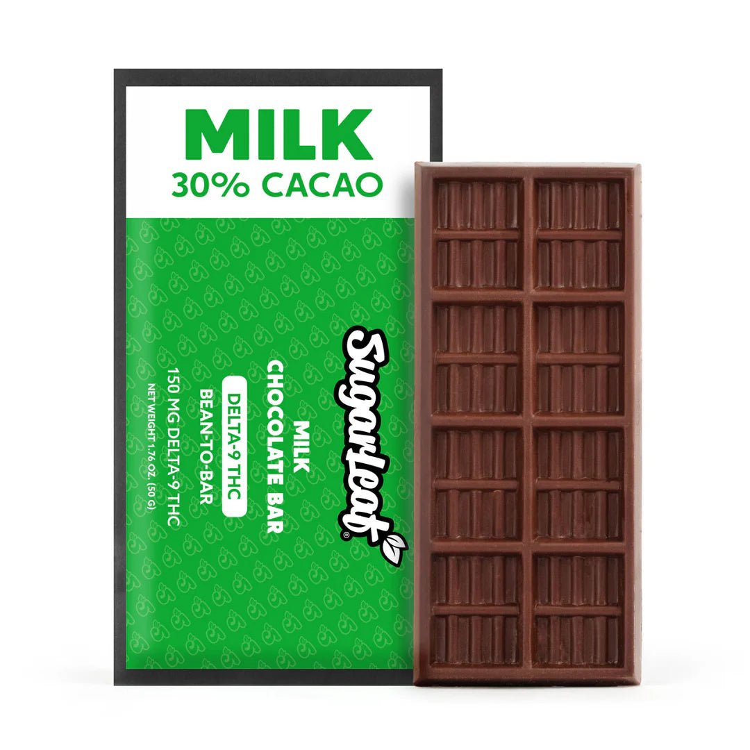 150 MG Delta-9 THC Chocolate Bar | Milk Chocolate