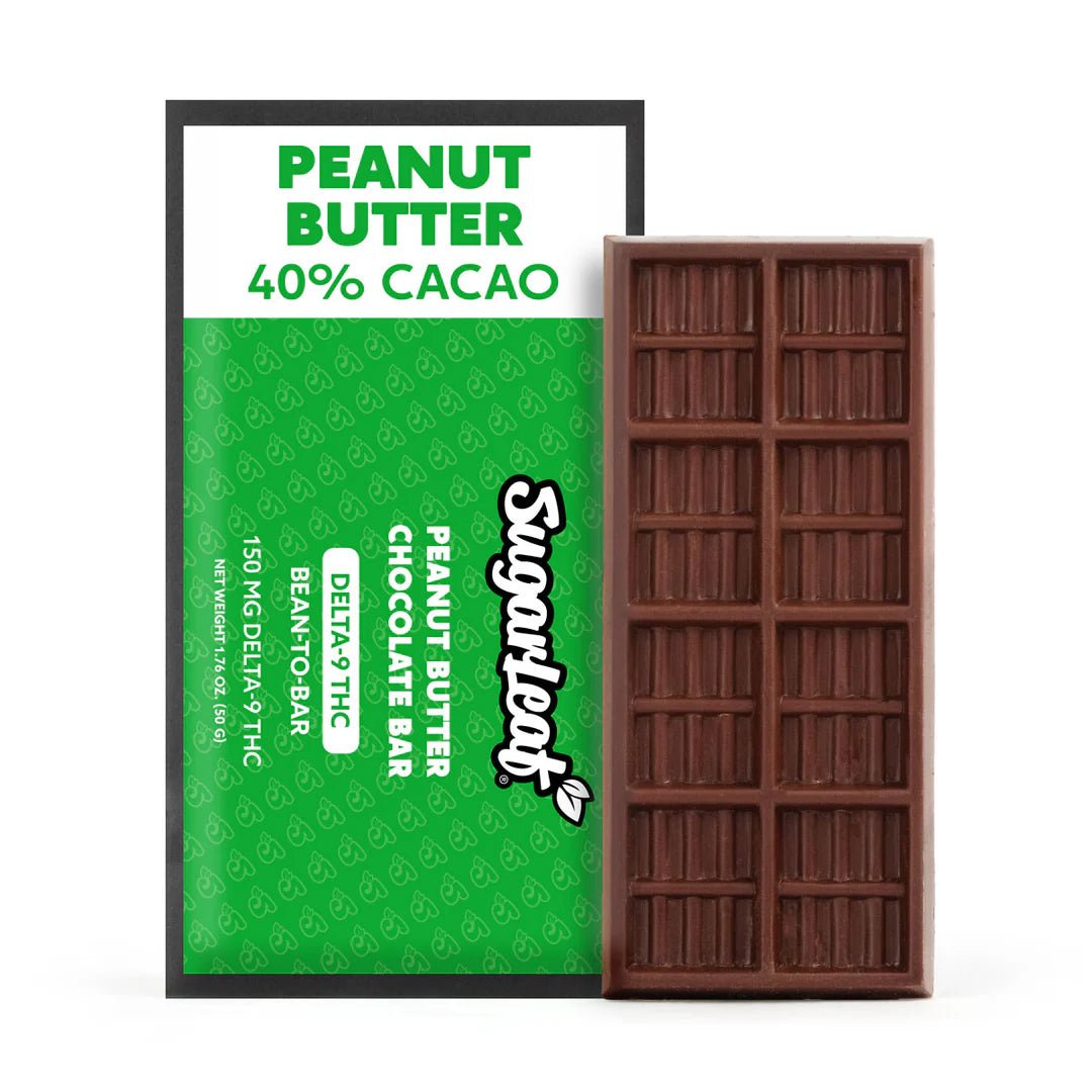 150 MG Delta-9 THC Chocolate Bar | Peanut Butter