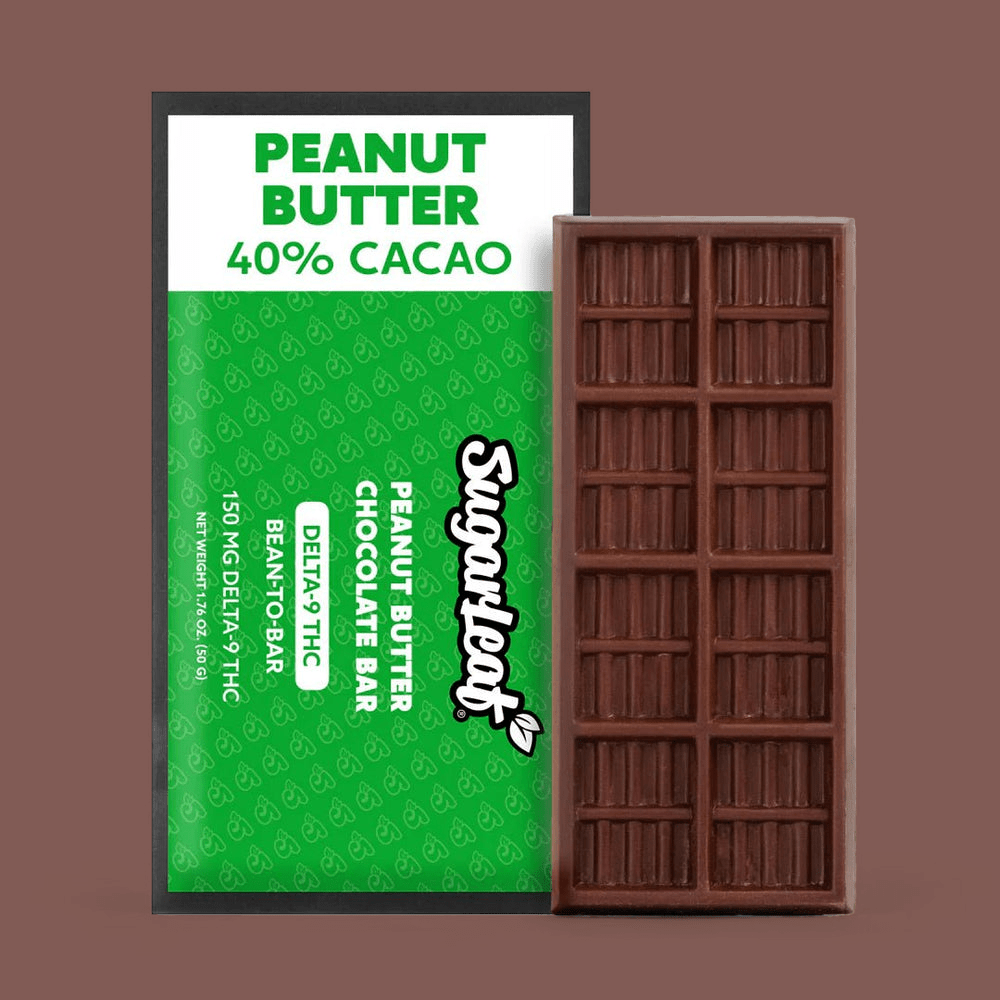 150 MG Delta-9 THC Chocolate Bar | Peanut Butter