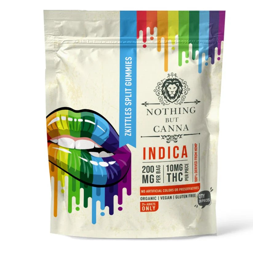 200mg THC Gummies | Indica Ztittles | 20 Pack