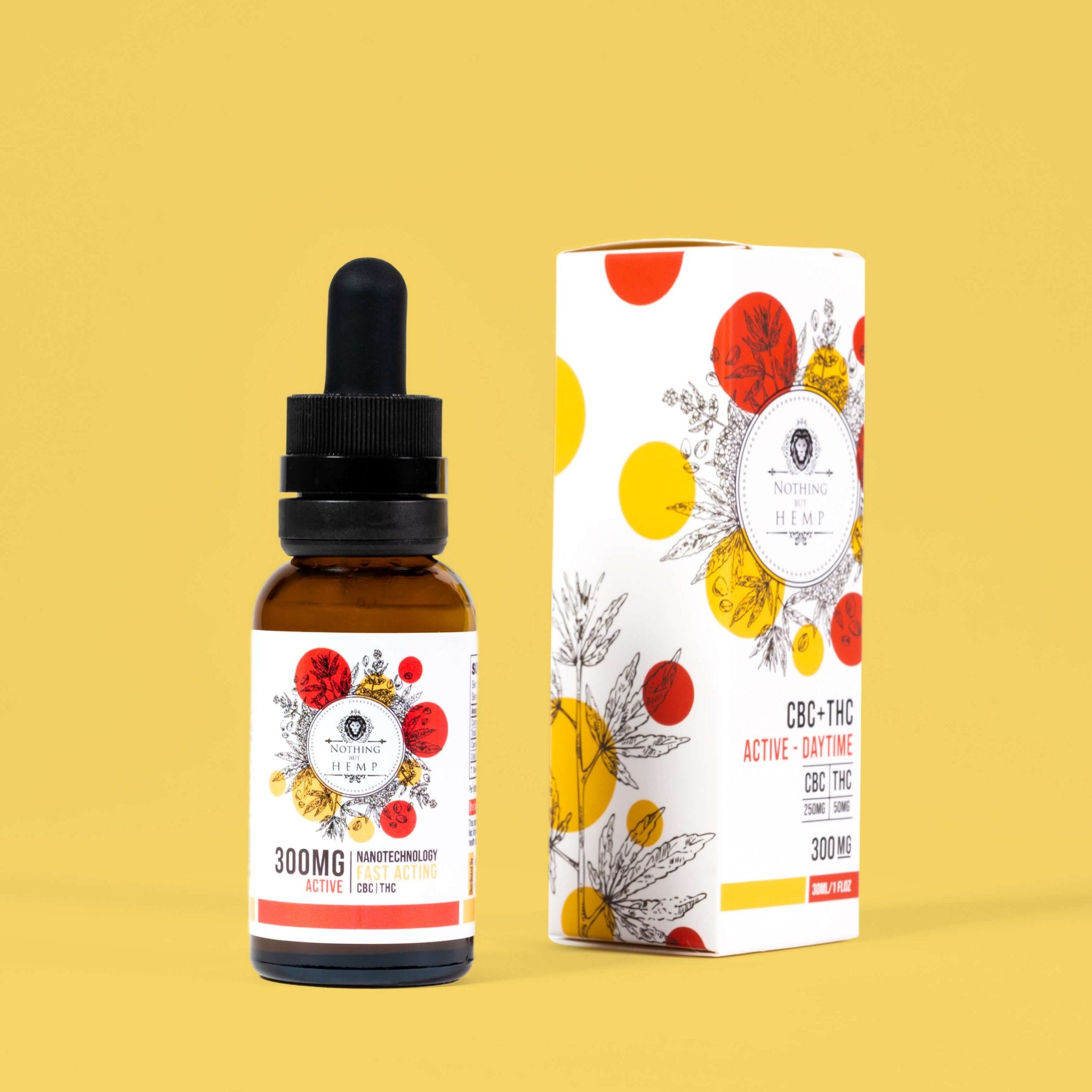 300mg THC & CBC Tincture for Active | Beverage Enhancer