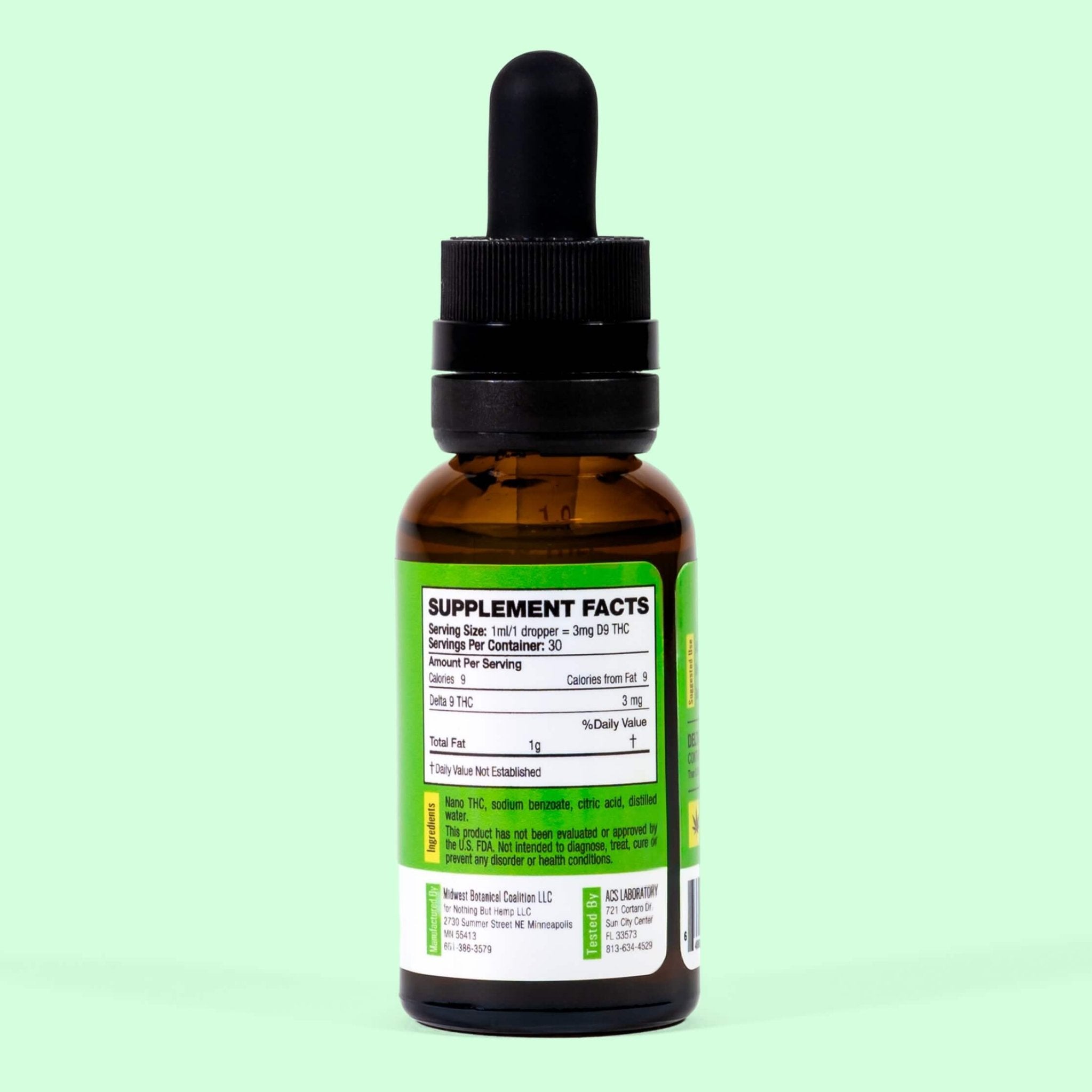 90MG THC Drops For Beverages - Build Your Own Drinks
