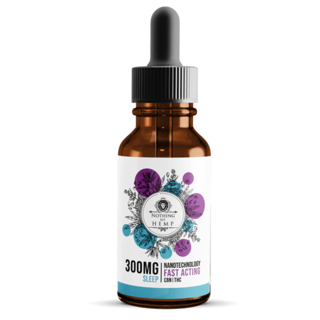 THC & CBN Tincture Sleep 300mg | Beverage Enhancer