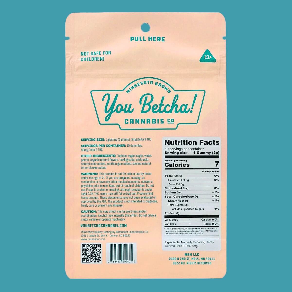 Any Time Cannabis Gummies: Strawberry, Watermelon & Sour Lime