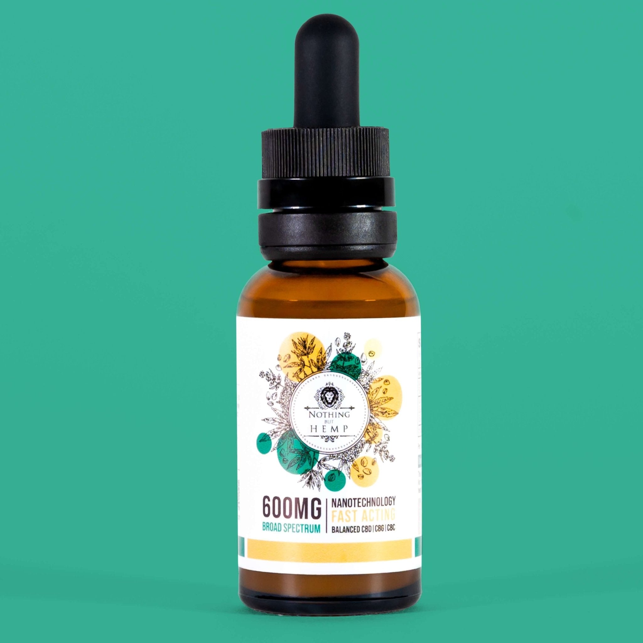 【大大お得】セール中　TH×E 1ml CBN CBG CBD CBP PHC Broad Spectrum CBD Tincture 600mg | Nothing But Hemp