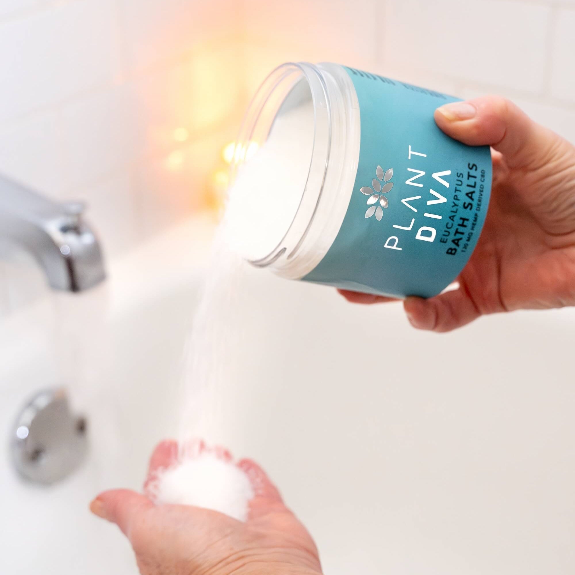 CBD Bath Salts 130mg - Eucalyptus