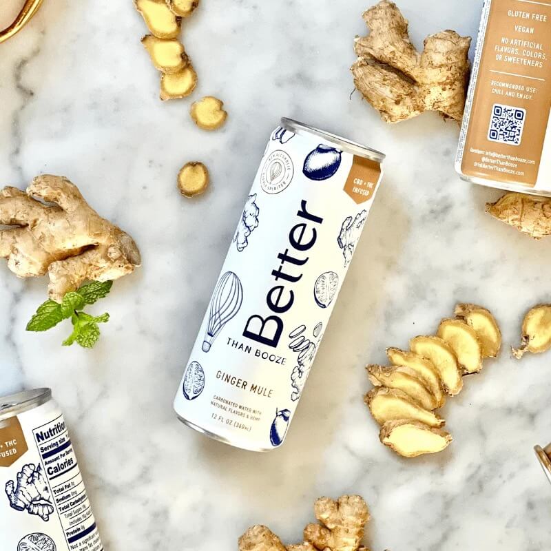 CBD + THC Ginger Mule