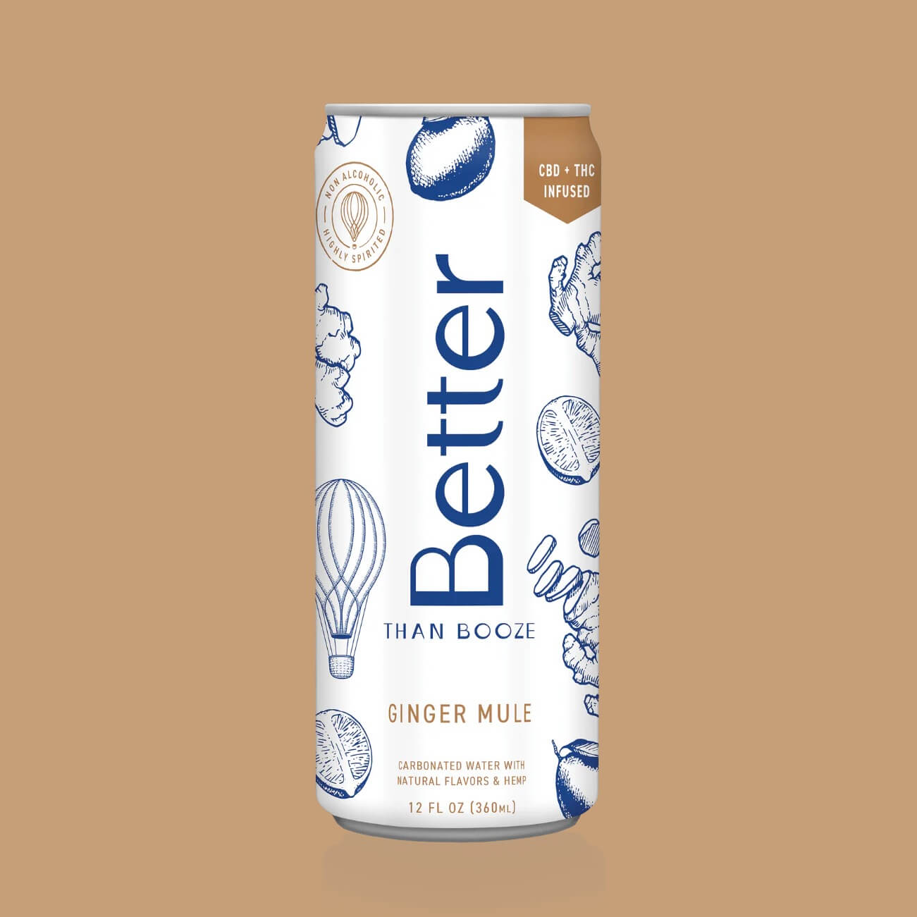 CBD + THC Ginger Mule