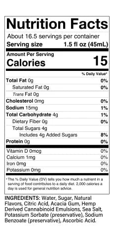 Citree Cannabis Spirit | 166mg THC | 10mg THC