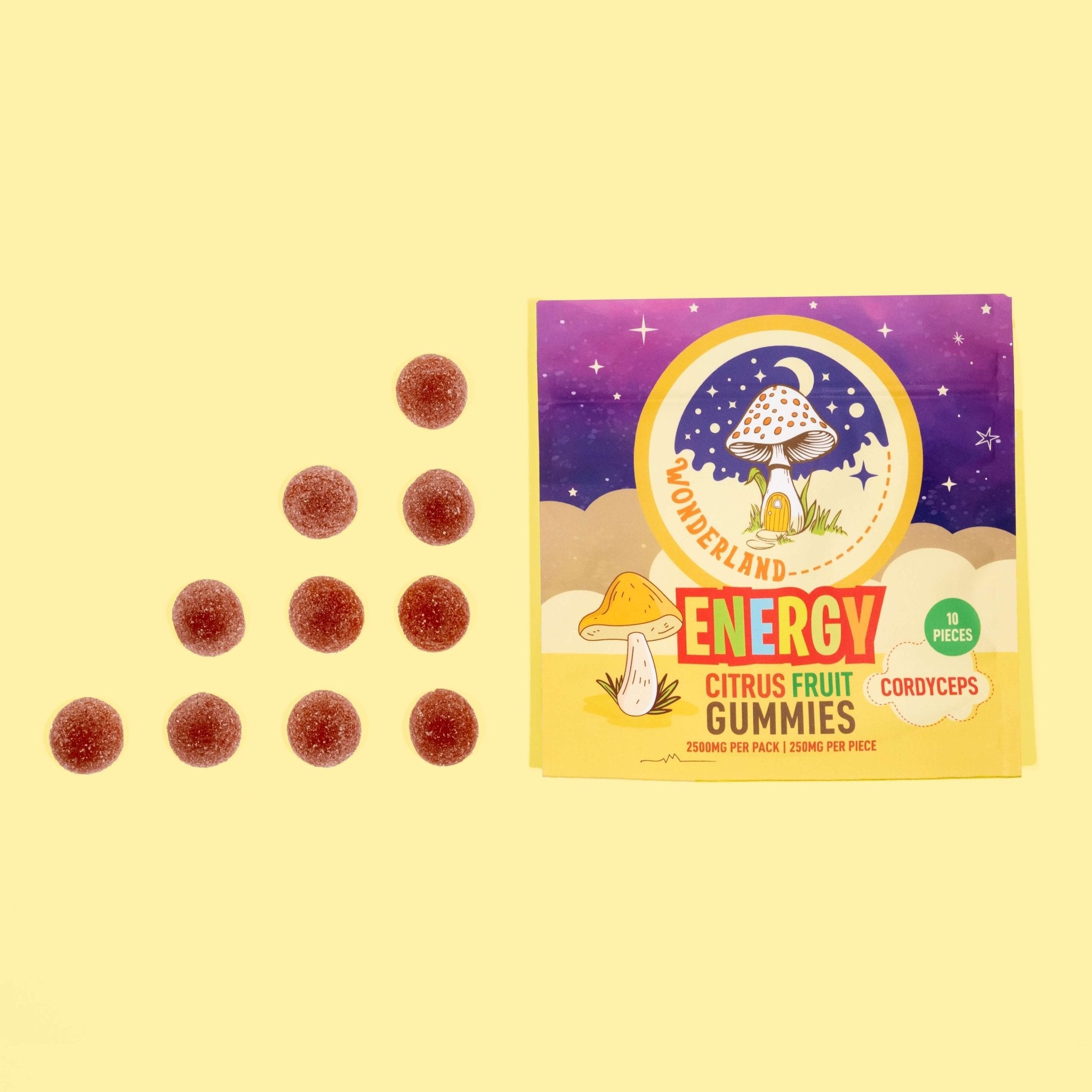 Cordyceps Mushroom Gummies for Energy
