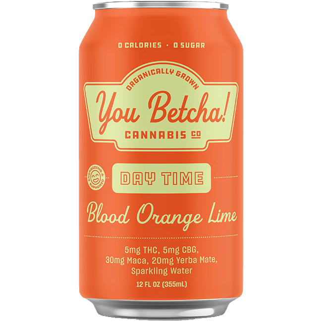 Day Time Seltzer – 4 pack THC, CBG, Maca and Yerba Mate
