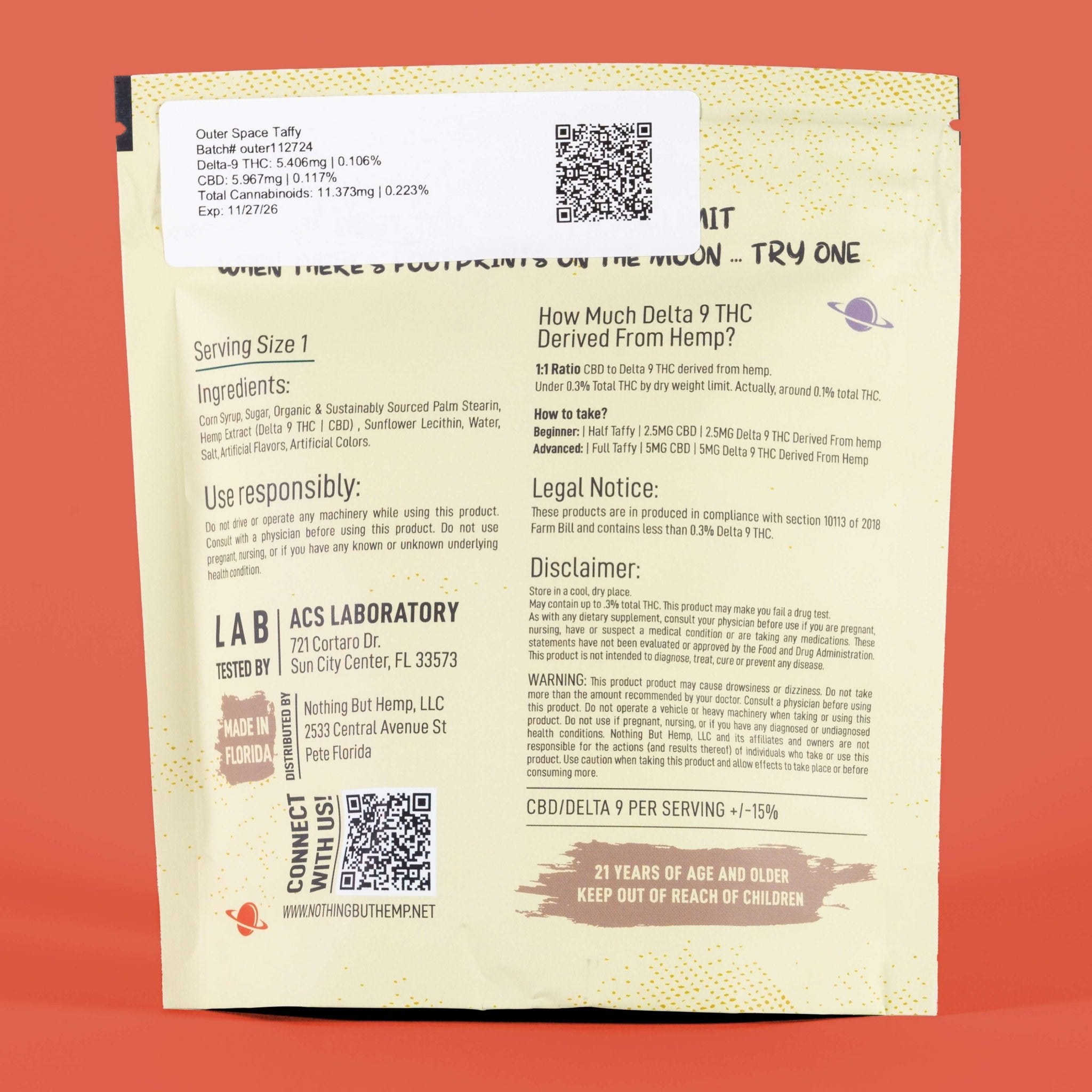 Delta 9 THC Taffy - Root Beer