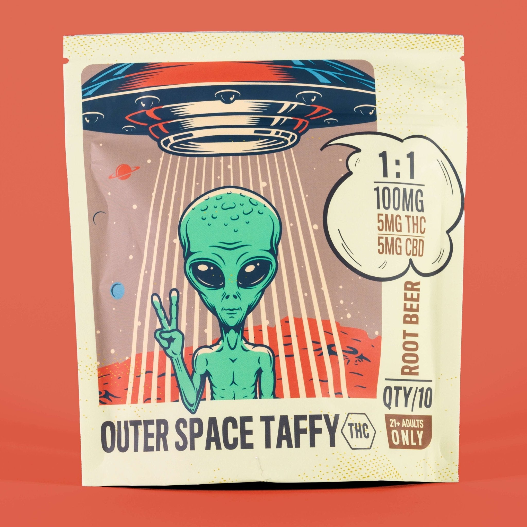 Delta 9 THC Taffy - Root Beer