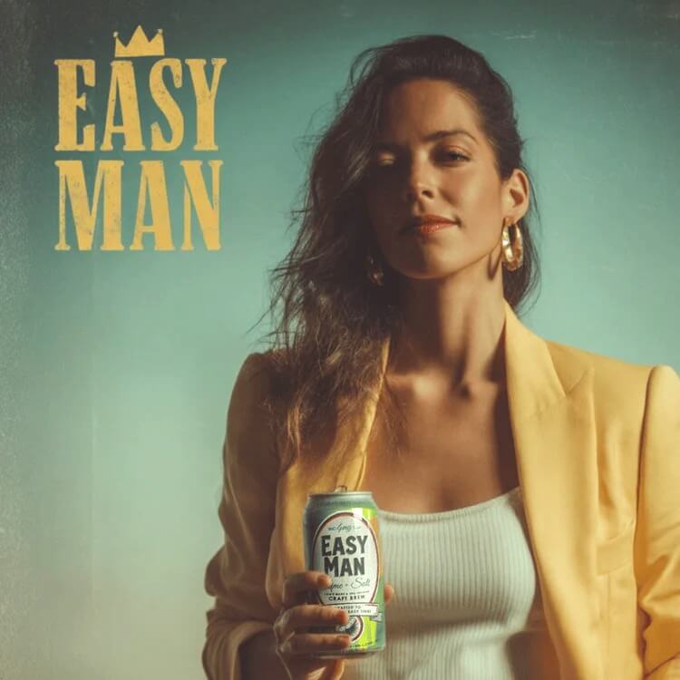 Easy Man Lime+Salt w/ Lion's Mane - 4mg of THC & CBD (4 Pack)