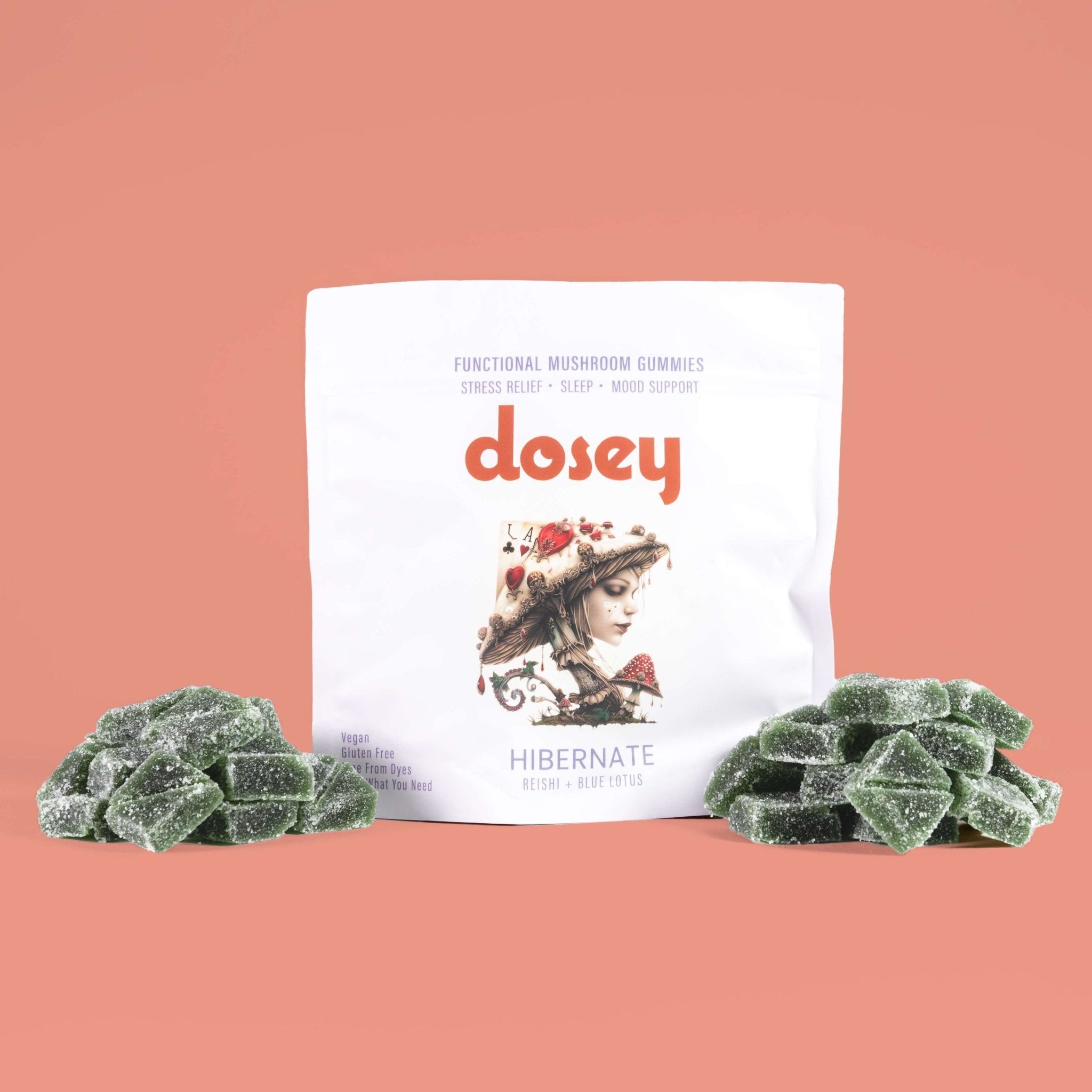 Functional Reishi & Blue Lotus Mushroom Gummies