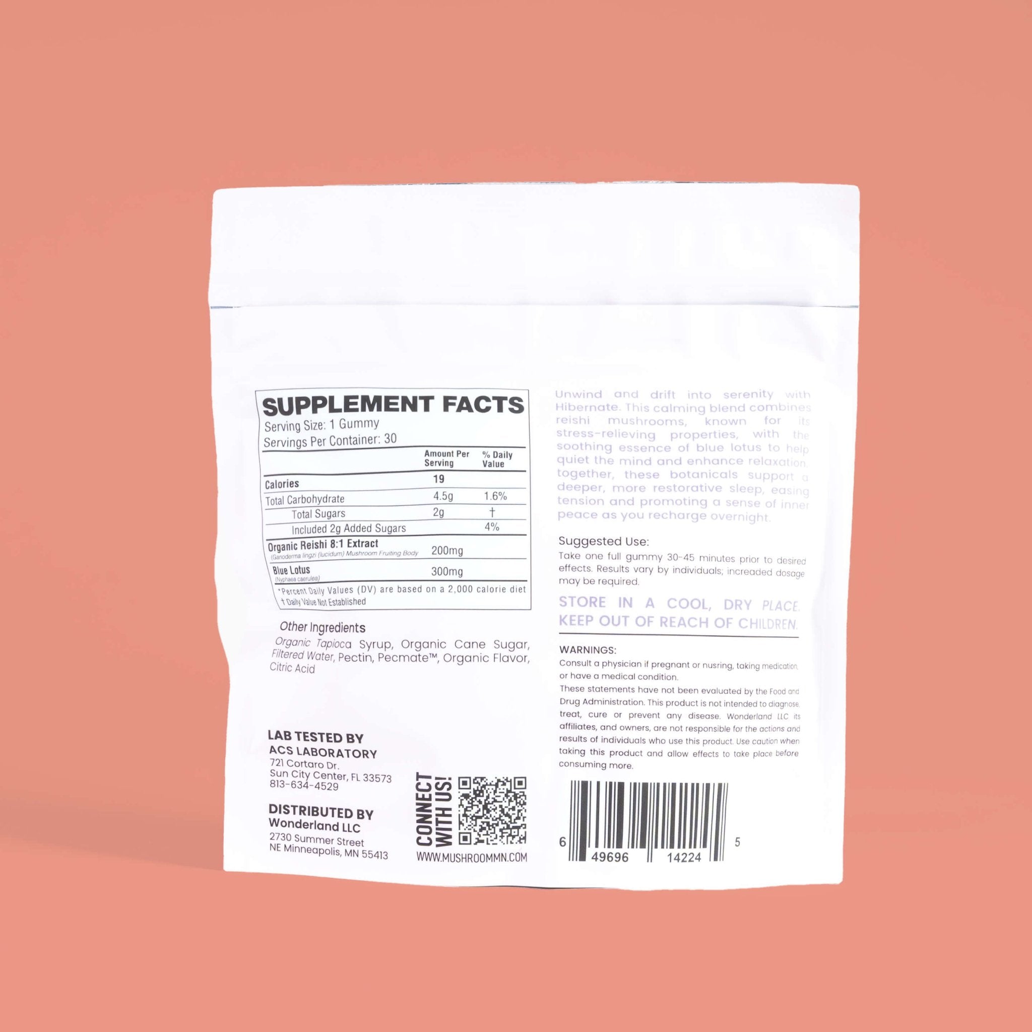 Functional Reishi & Blue Lotus Mushroom Gummies