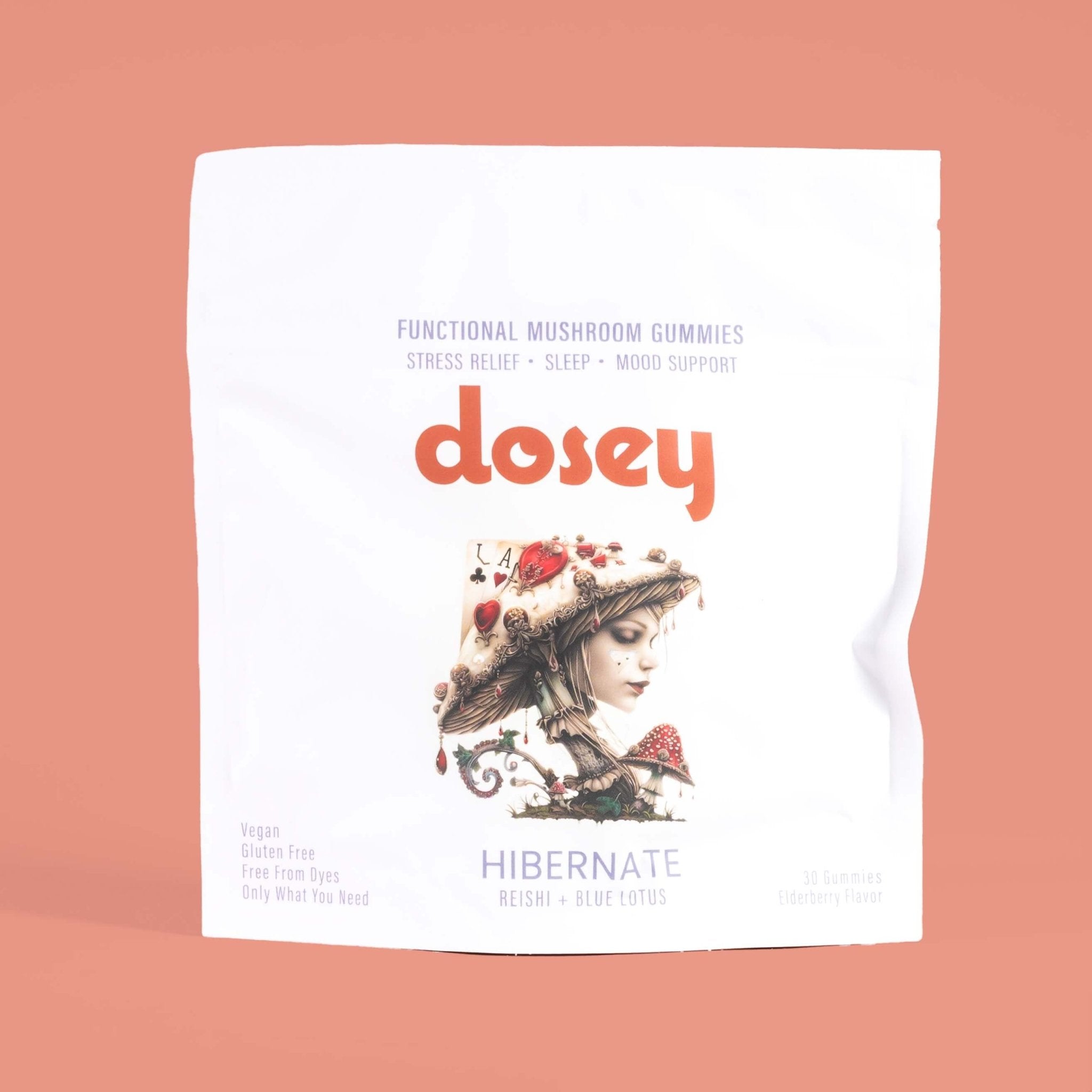 Functional Reishi & Blue Lotus Mushroom Gummies