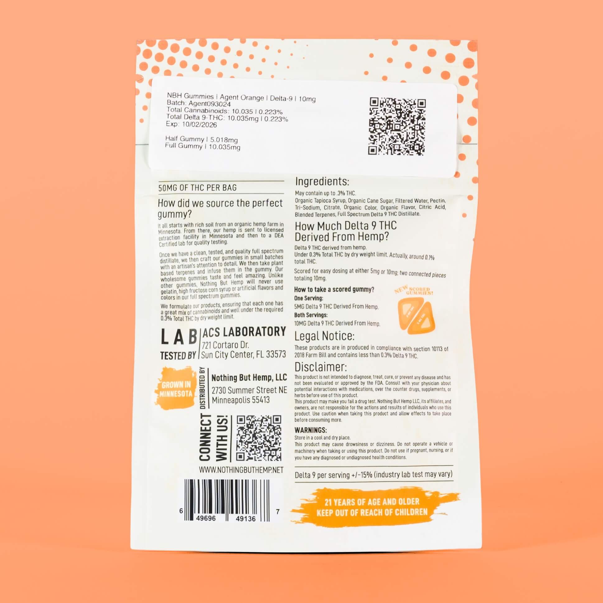 Hybrid Gummies - Agent Orange