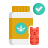 50mg Delta 9 THC / 50mg CBD