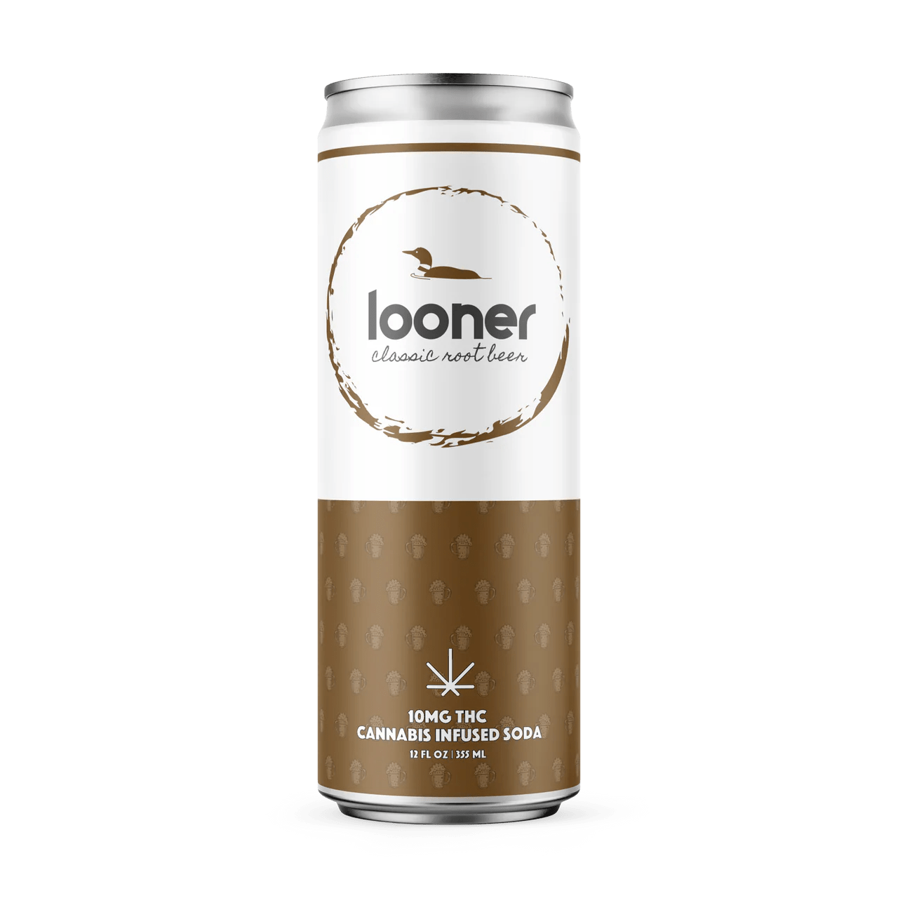 Looner Classic Root Beer 10mg THC Soda – 4 Pack