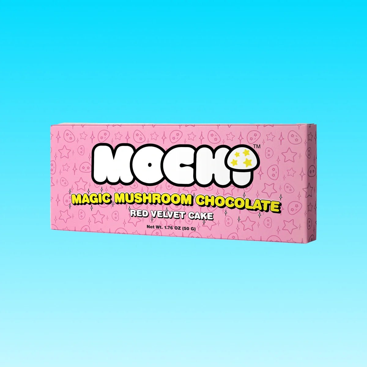 Magic Mushroom Chocolate Bar - Red Velvet Cake