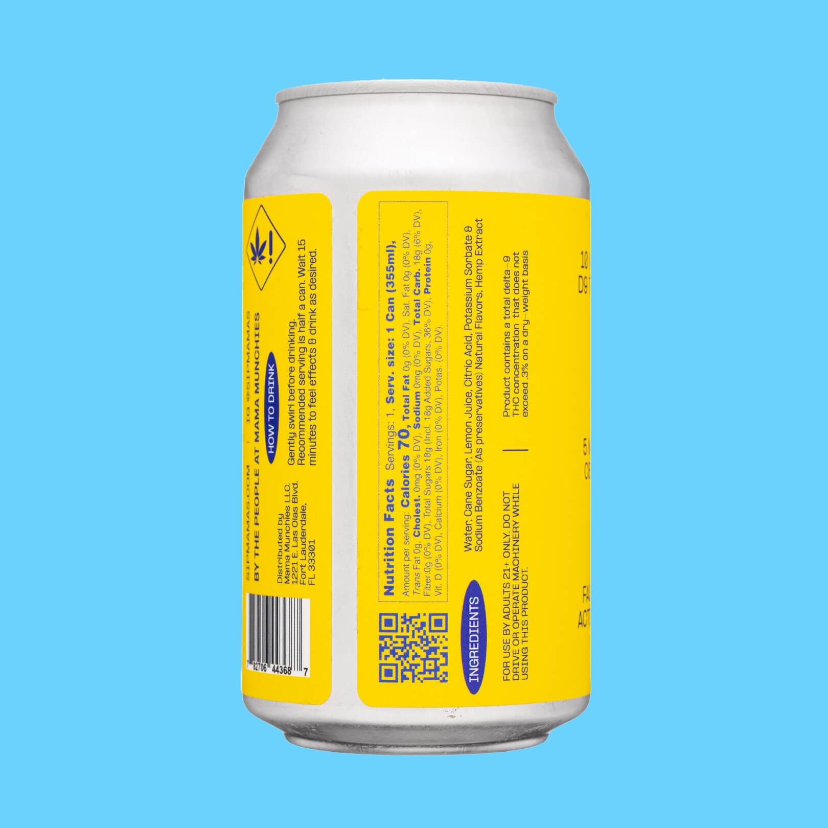 MAMA'S - Classic Lemonade 10MG THC