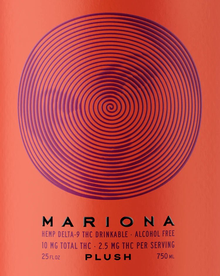 Mariona Plush | THC-Infused Non-Alcoholic Red Wine