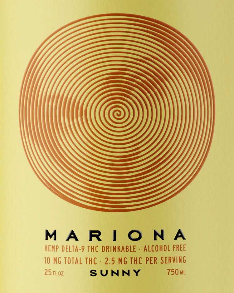 Mariona Sunny | THC-Infused Non-Alcoholic White Wine