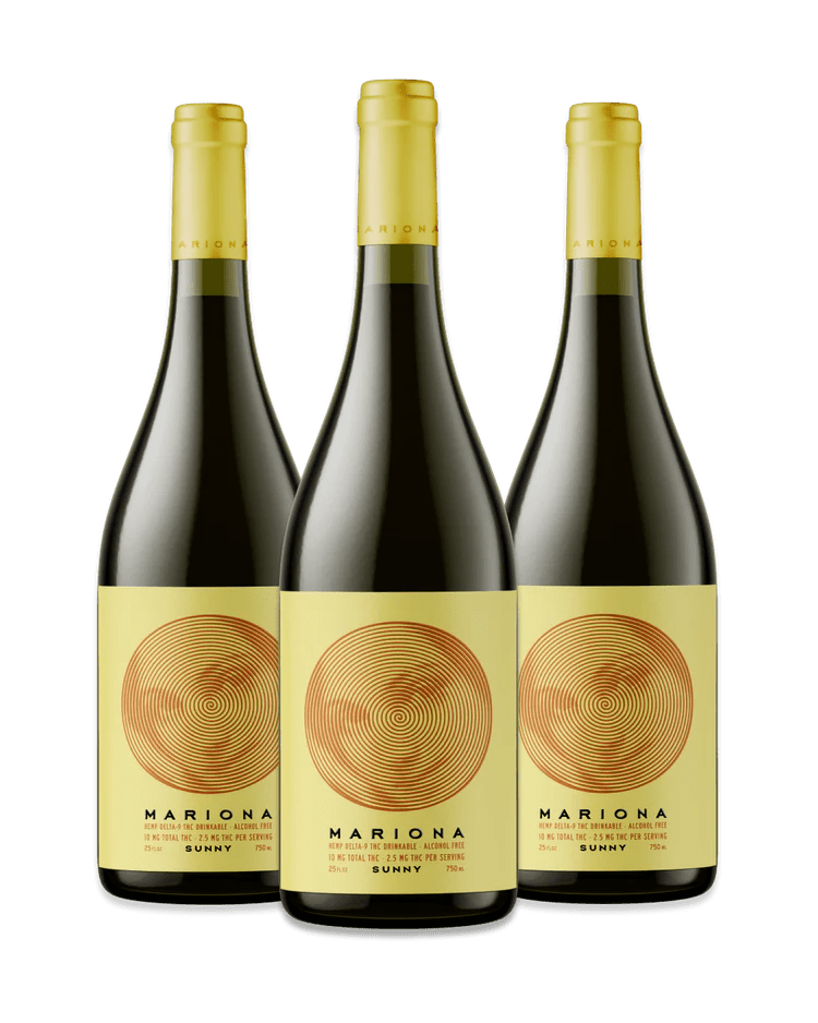 Mariona Sunny | THC-Infused Non-Alcoholic White Wine