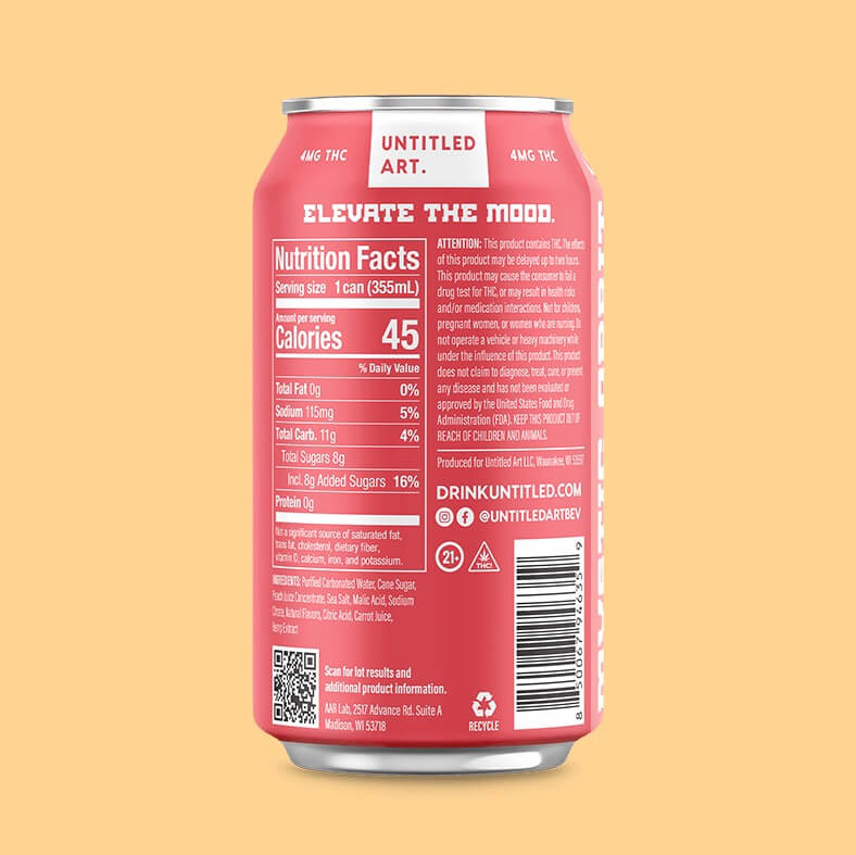 Mystic Orbit – Planetary Peach by Untitled Art | 4-Pack