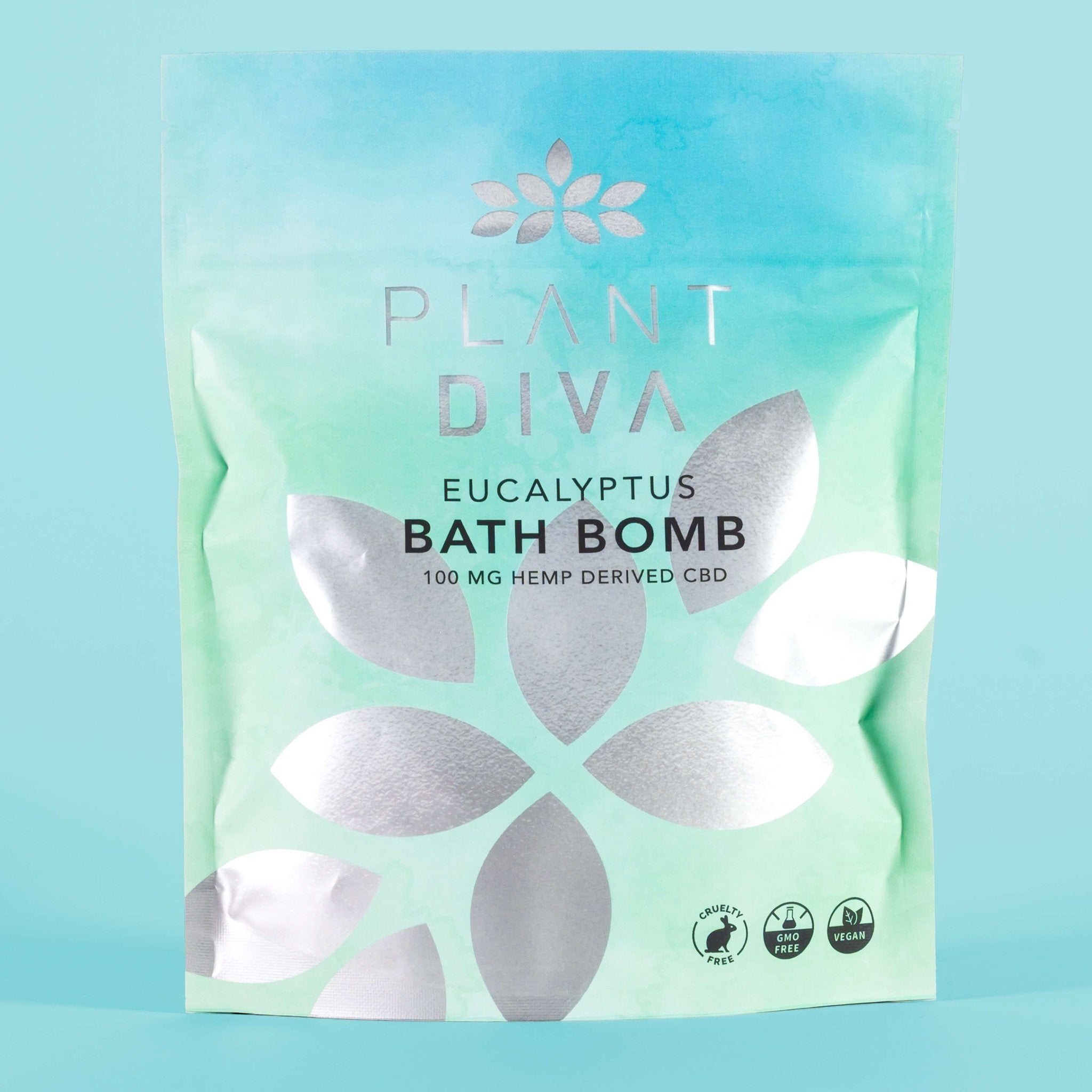 Plant Diva Eucalyptus 100mg Bath Bombs
