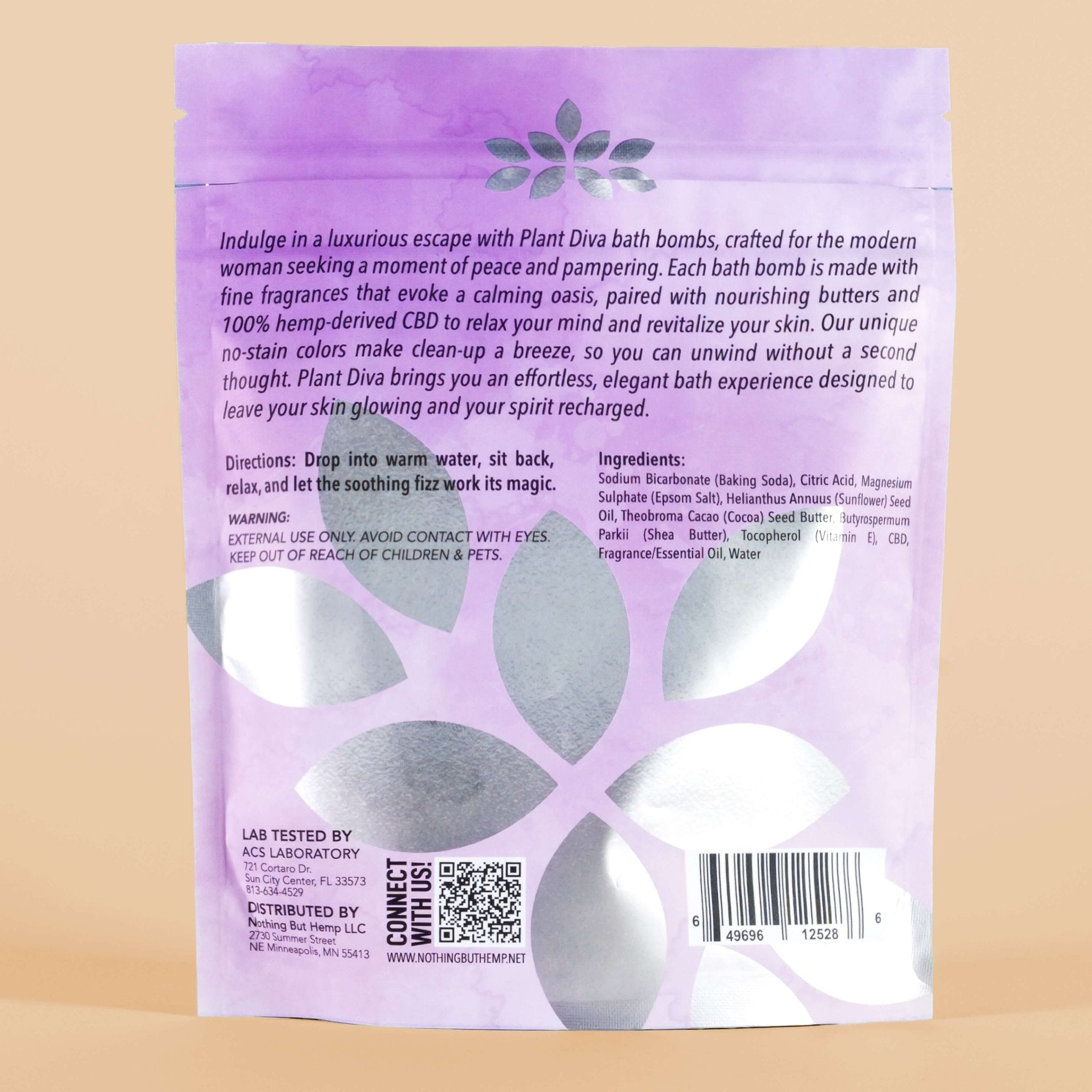 Plant Diva Lavender 100mg Bath Bombs