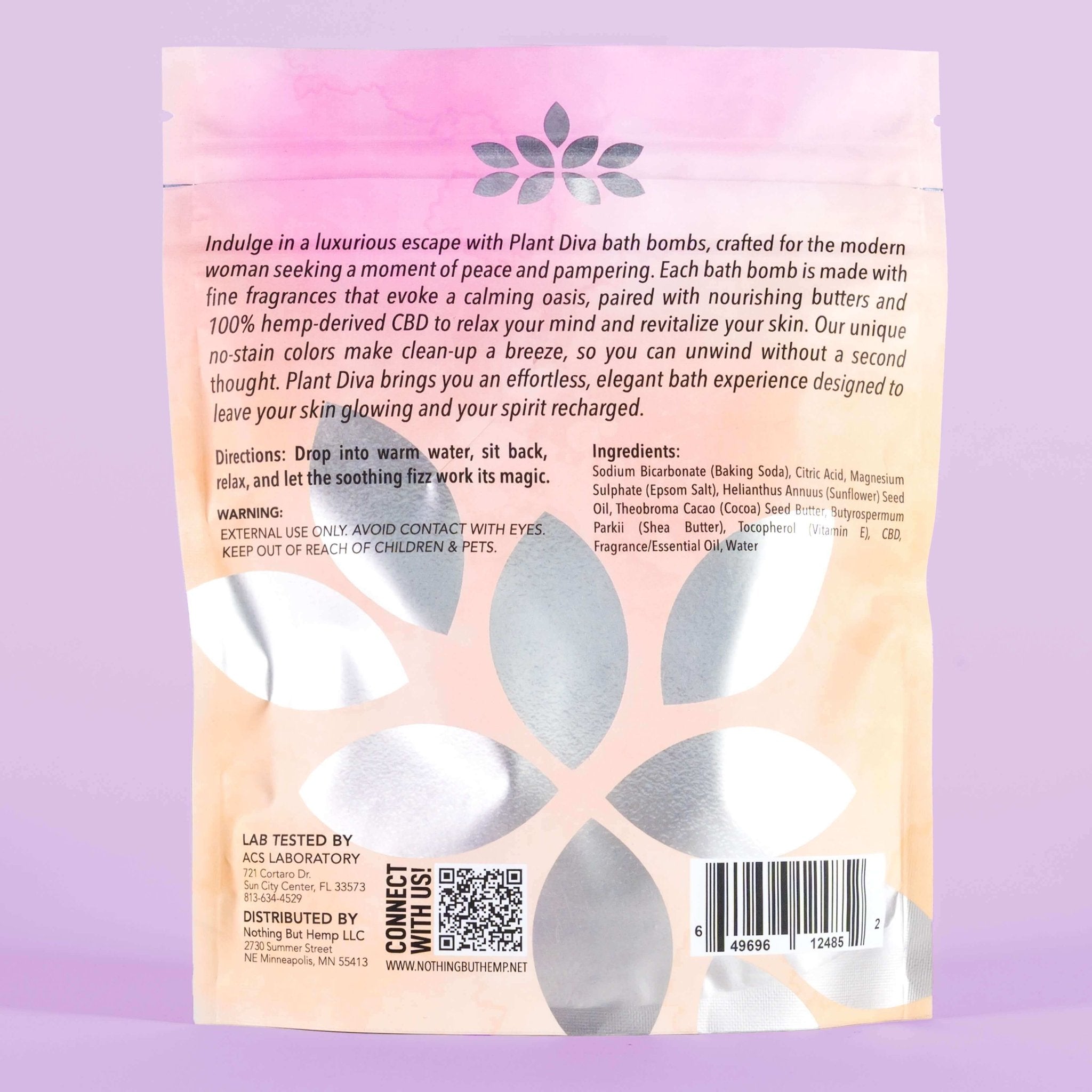 Plant Diva Tropical 100mg Bath Bombs