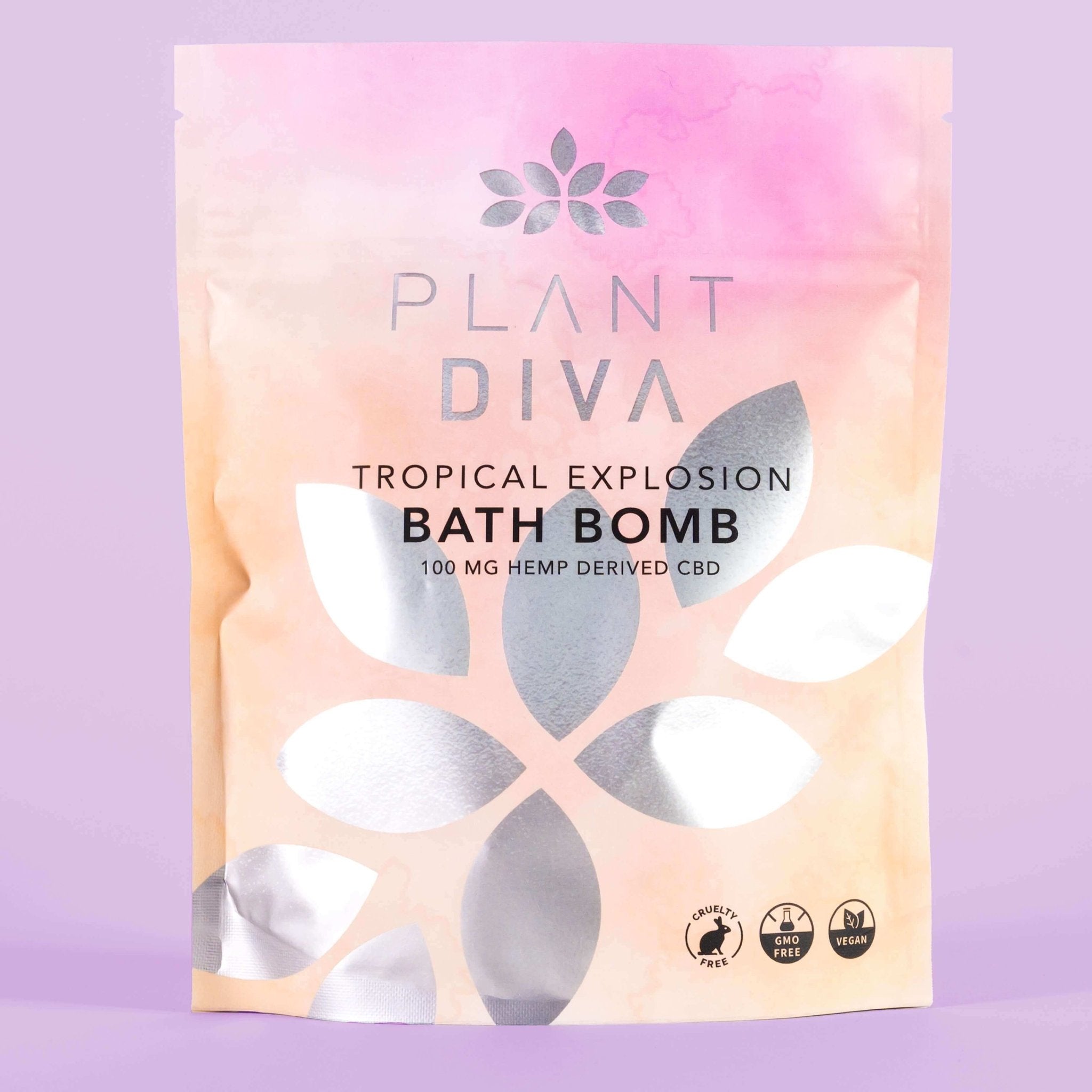 Plant Diva Tropical 100mg Bath Bombs
