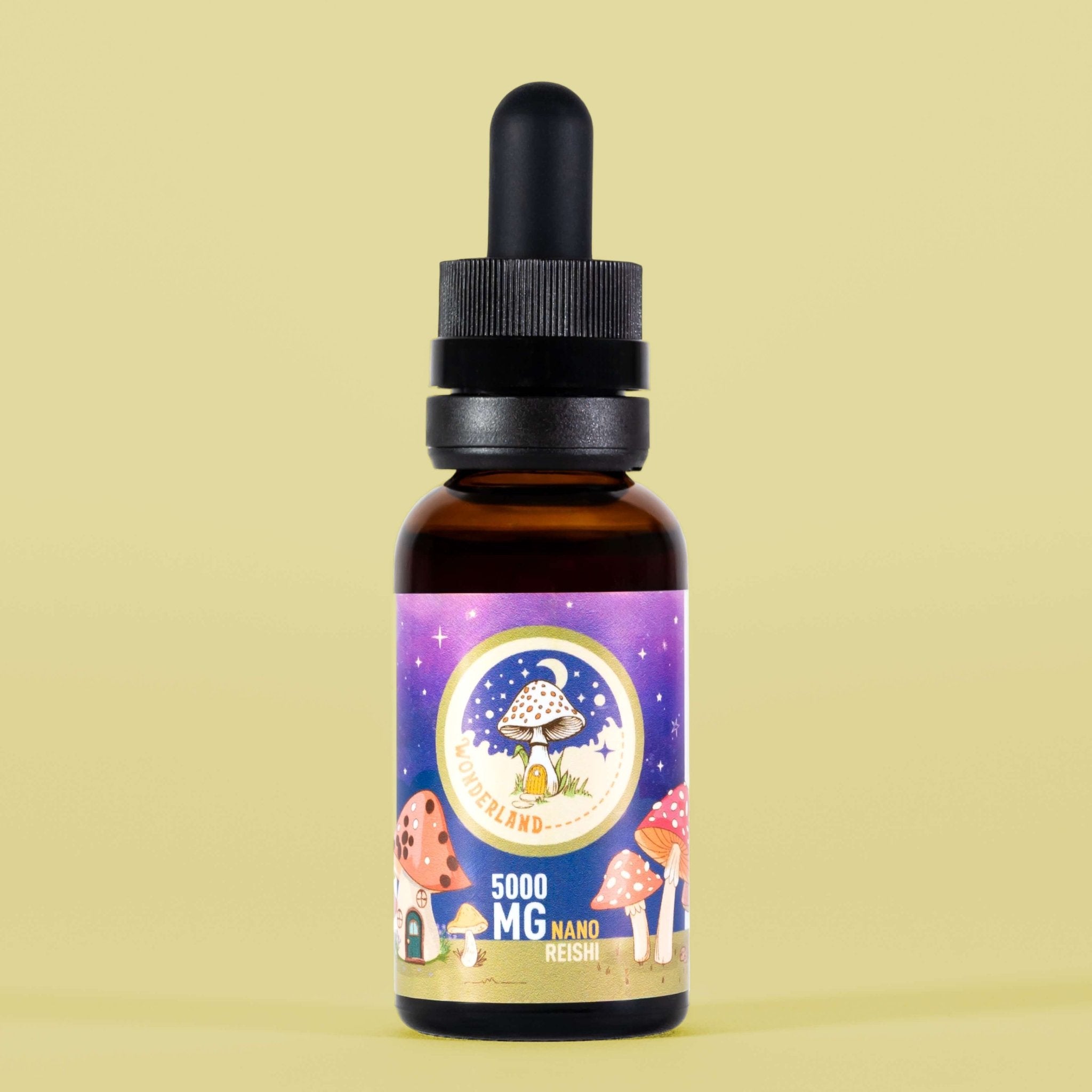 Reishi Mushroom Tincture D-Stress - 5000MG | Drink Mixer