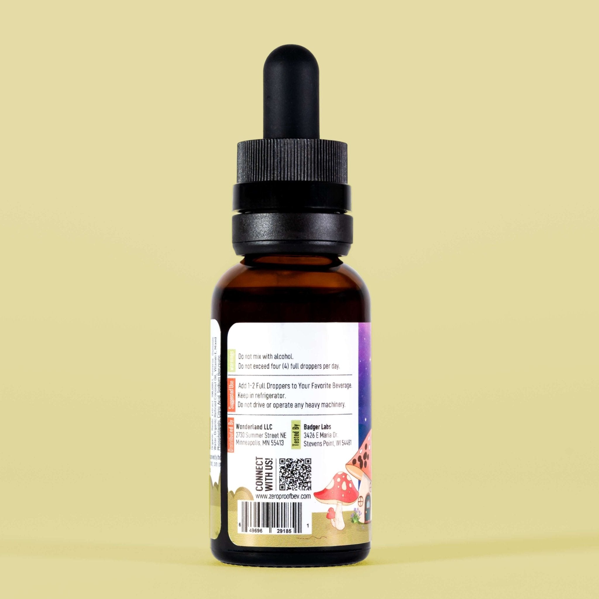 Reishi Mushroom Tincture D-Stress - 5000MG | Drink Mixer