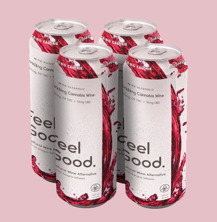 Sparkling Cannabis Wine - Feel Good