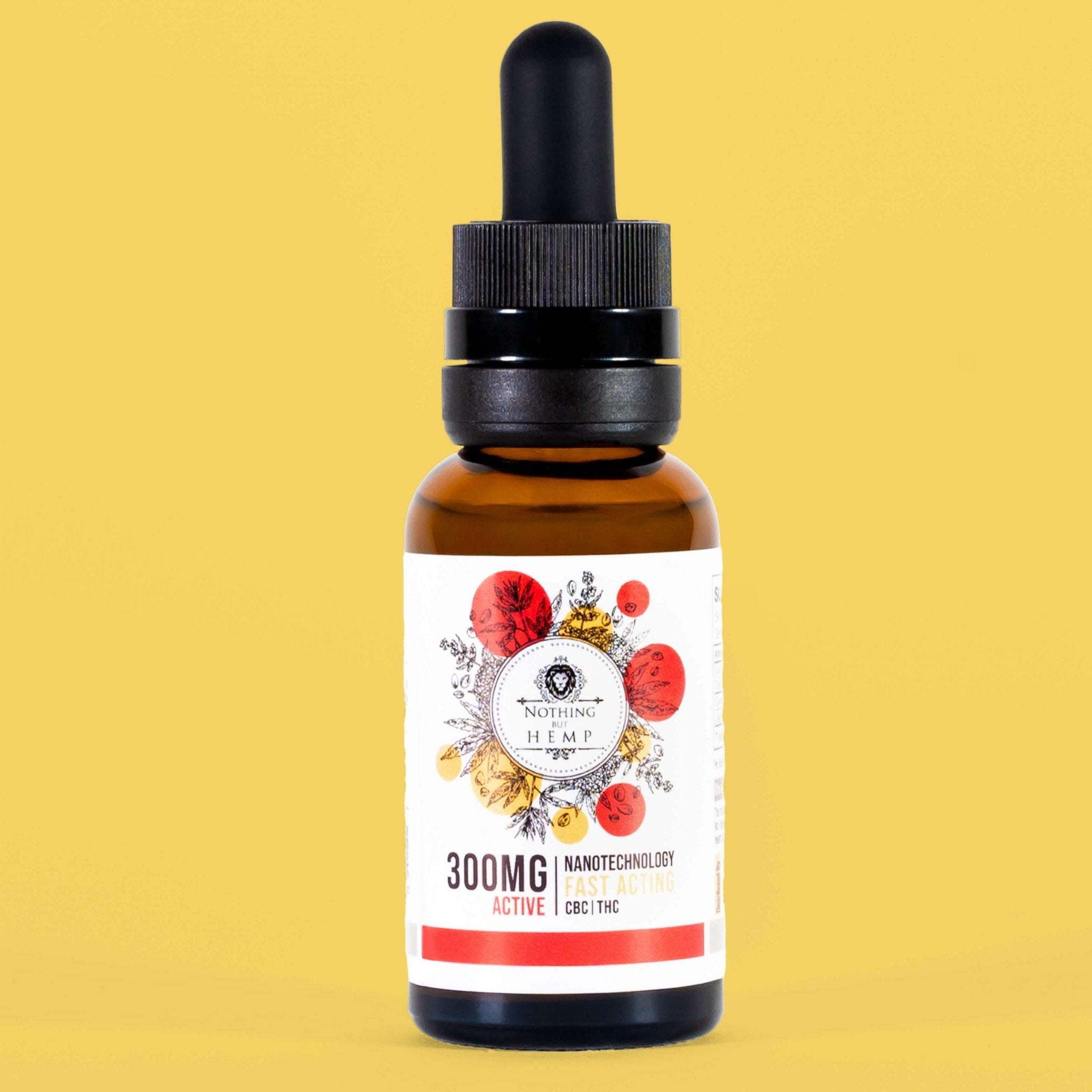 300mg THC & CBC Tincture for Active | Beverage Enhancer
