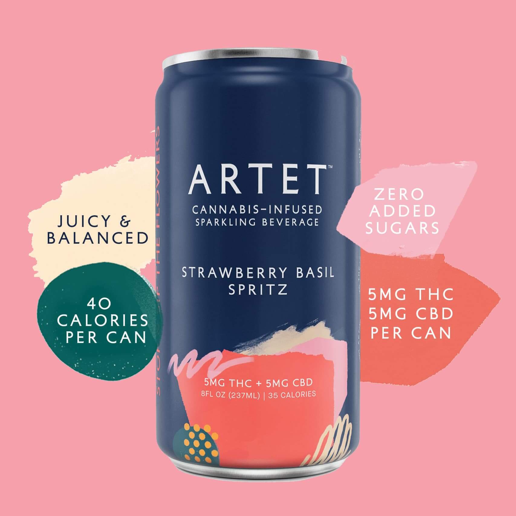 THC Spritz - Strawberry Basil