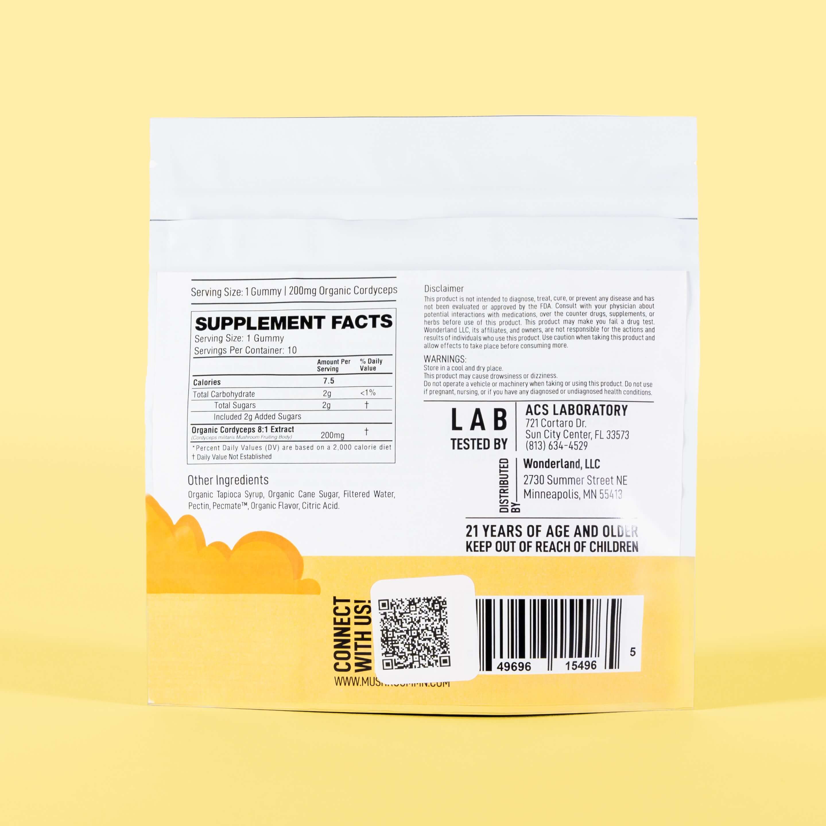 Cordyceps Mushroom Gummies for Energy