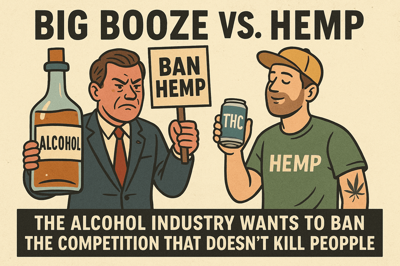 Big Booze vs. Hemp: The Alcohol Industry Wants to Ban the Competition That Doesn’t Kill People
