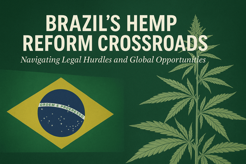 Brazil's Hemp Reform Crossroads: Navigating Legal Hurdles and Global Opportunities