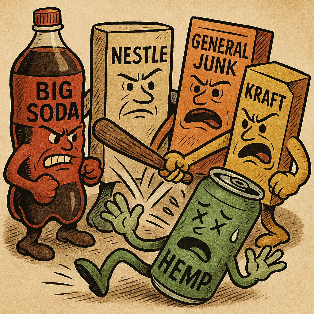 Sugar, Cancer & Hypocrisy: When Junk Food Corporations Attack Hemp