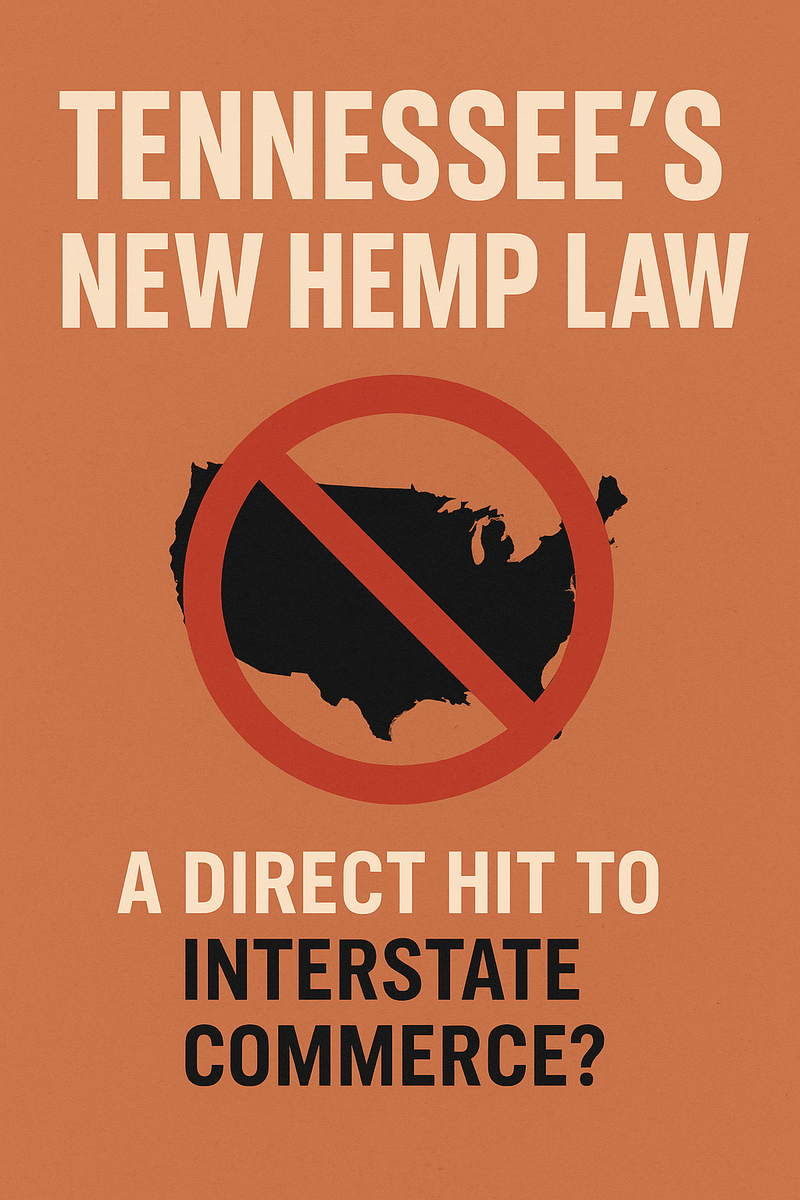 Tennessee’s New Hemp Law: A Direct Hit to Interstate Commerce?